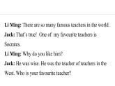 Unit 1 New school,new beginning! Lesson 6 Two great teachers（课件）2024-2025学年冀教版七年级英语上册