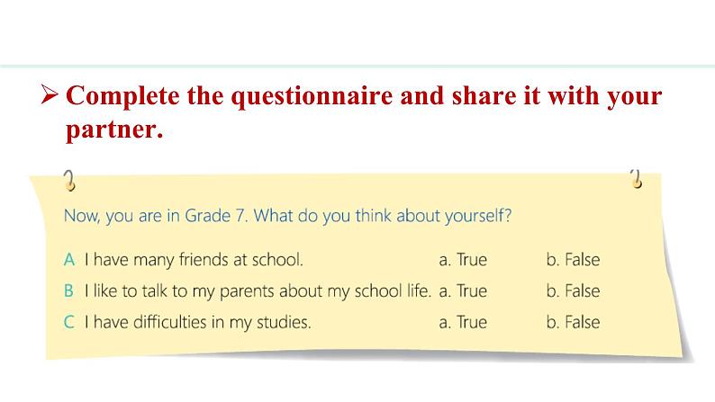 Unit 3 All about me Lesson 6（课件）2024-2025学年冀教版七年级英语上册02