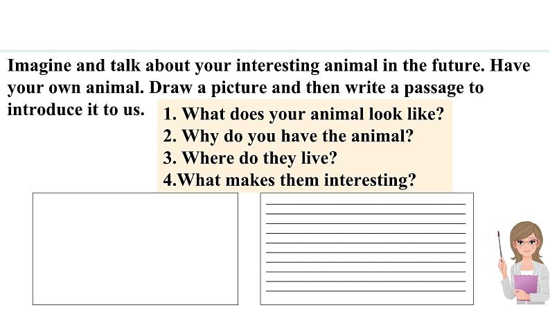 Unit 5 Animal friends Lesson 6（课件）2024-2025学年冀教版七年级英语上册08