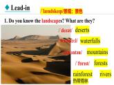 Unit 8 Knowing the world Lesson 3（课件）2024-2025学年冀教版七年级英语上册