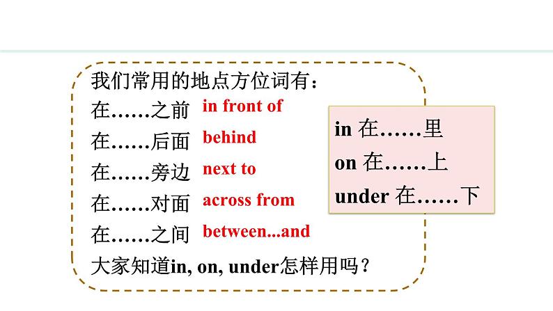 Unit 3 My School Section A(3a—3d)课件--2024-2025学年人教版英语七年级上册04