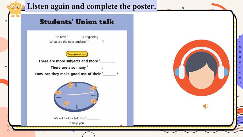 新外研版七年级英语上册Unit 1 A new start Developing ideas课件06