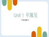 Unit1复习课件 2024-2025学年外研版英语七年级上册