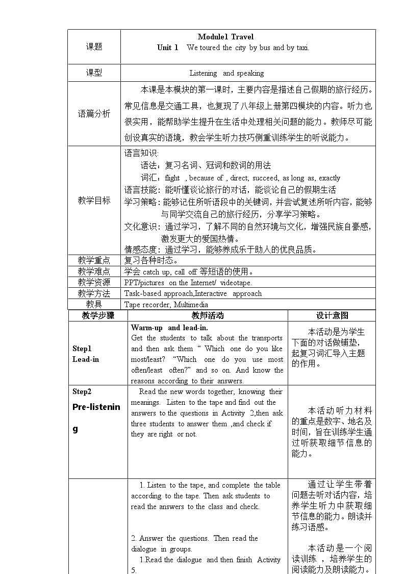 外研版九下M1U1课件01