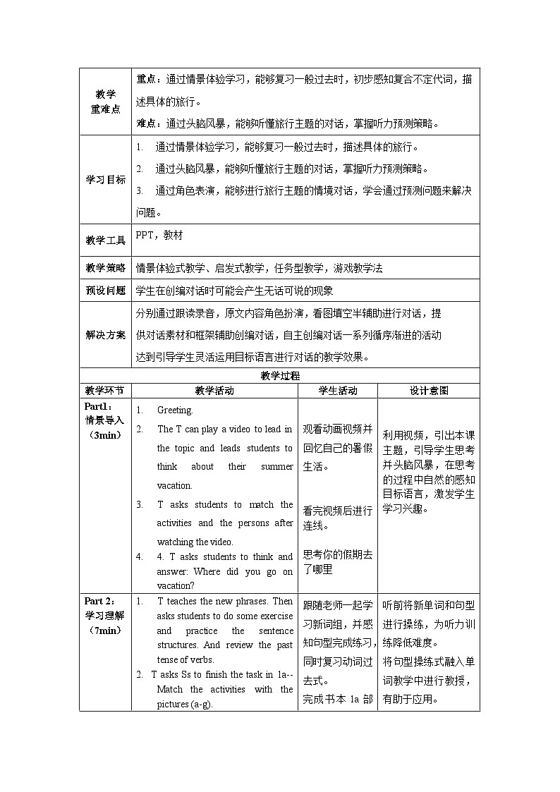 人教版八年级英语上册 Unit 1 第1课时《Section A 1a-2c)》课件+教案+导学案+分层作业+素材02