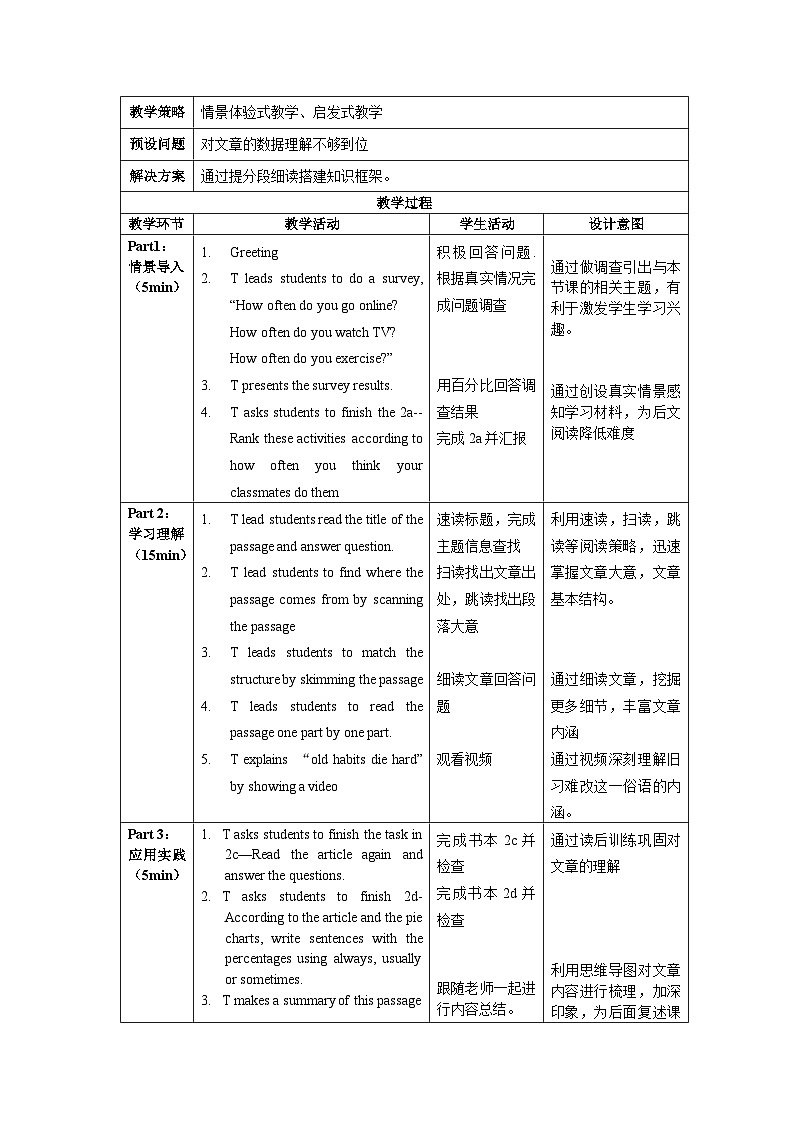 人教版八年级英语上册 Unit 2 第4课时《Section B 2a-2e)》课件+教案+导学案+素材02