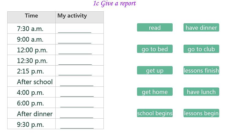 Unit 6 A Day in the Life Section B（课件）-2024-2025学年人教版（2024）英语七年级上册07