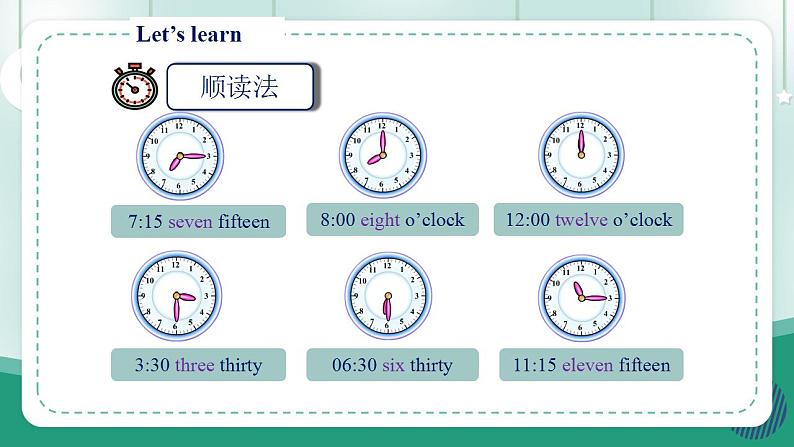 【人教版】七上英语  Unit6 A day in the life Section A 1a-1e课件+音视频素材05