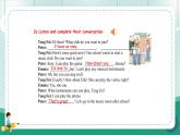 【人教版】七上英语  Unit 5 Fun Clubs  Section A (2a-2e)课件+音视频素材