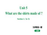 人教新目标版九全英语 Unit5 SectionA 3a~3c 教学课件