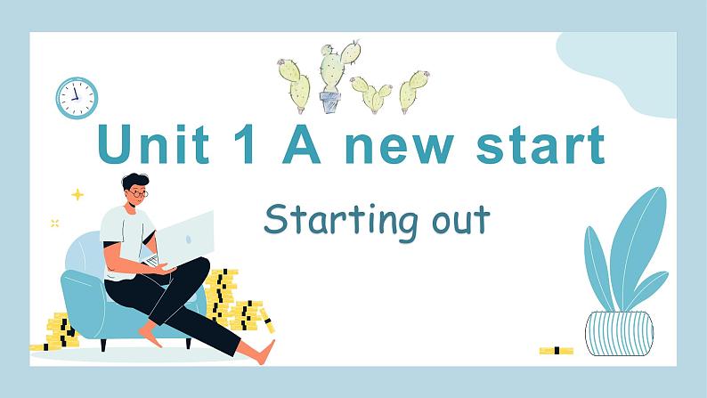 新外研版七年级英语上册Unit 1 A new start Starting out课件01