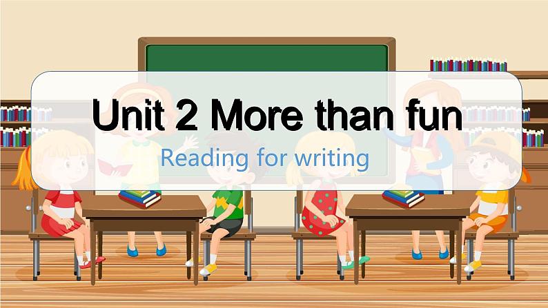 新外研版七年级英语上册Unit 2 More than fun Reading for writing课件01