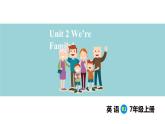 Unit 2 We're Family! Section A(1a-1d+Pronunciation)（课件） 2024-2025学年人教版（2024）英语七年级上册