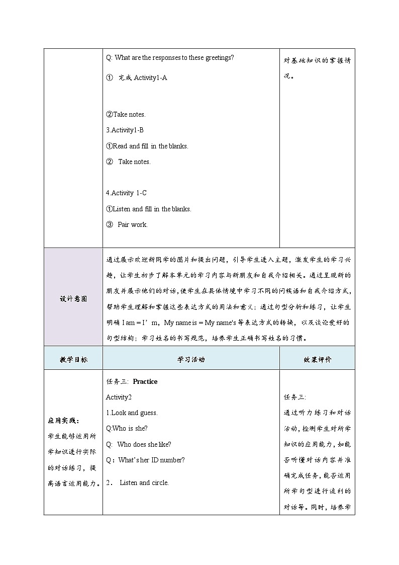 【新教材新课标】仁爱科普版英语七年级上册Unit1 Let`s Be Friends第1课时 Listening & Speaking 课件+单元整体教学设计03