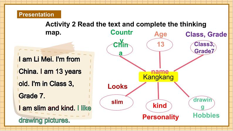 Unit 1 Let`s Be Friends（第3课时）Thingking skills& Reading strategies教学课件第6页