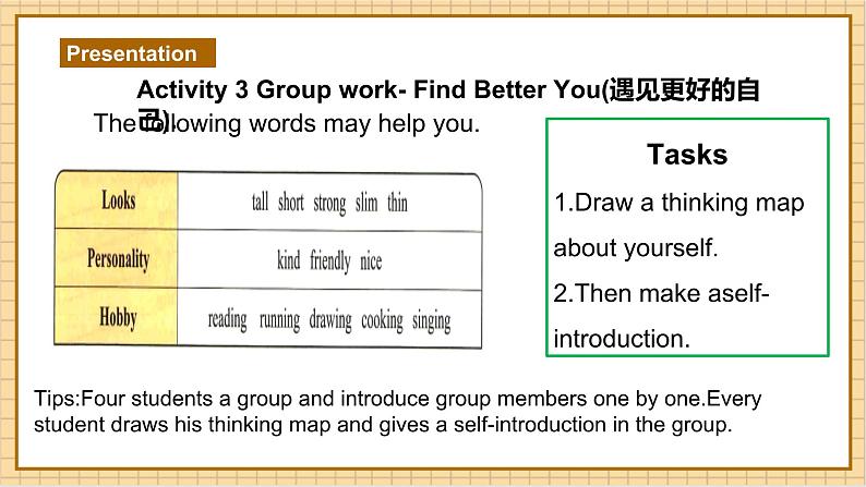 Unit 1 Let`s Be Friends（第3课时）Thingking skills& Reading strategies教学课件第7页