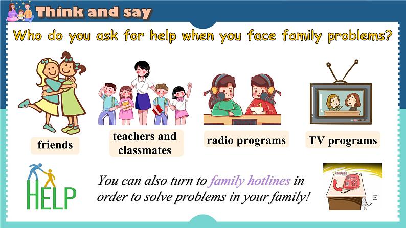 Unit 3 Family ties Developing ideas (Listening and speaking)（课件） 2024-2025学年外研版（2024）英语七年级上册03