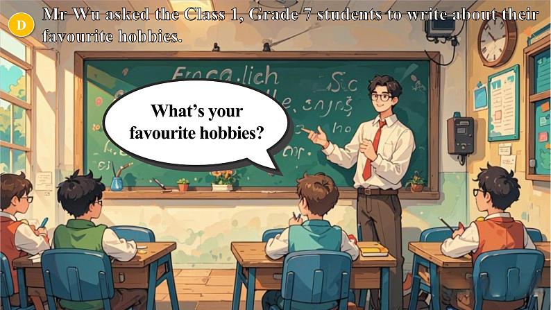 Unit 2 Hobbies  Integration(D-D3)（课件） 2024-2025学年译林版英语七年级上册04