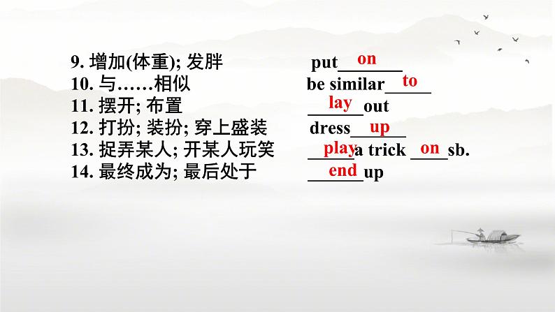 Unit 2 Section B 3a-self check 课件-2024-2025学年人教版英语九年级全册第6页