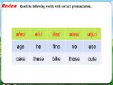 Starter Unit 3 课时2 Section A Pronunciation (1-4)(课件+素材）- 2024-2025学年人教版（2024）英语七年级上册
