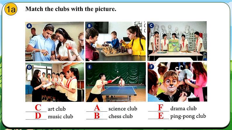 Unit 5 课时1 Section A（1a-Pronunciation）第6页