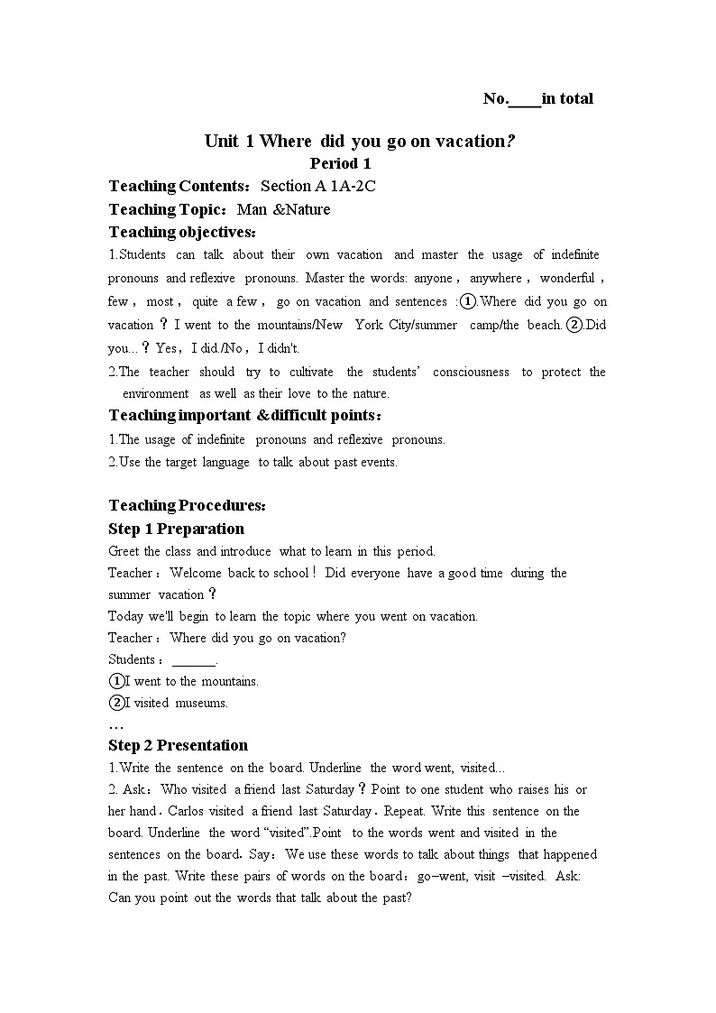 Unit 1 Period 1第1页