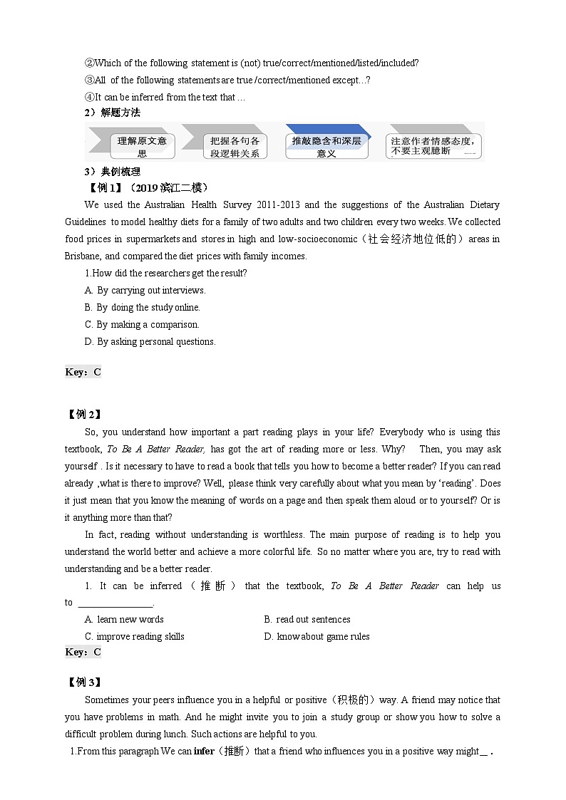 人教版初三英语-02 Unit2（单元话题范文+阅读理解之判断推理题解题方法）学生版+教师版02