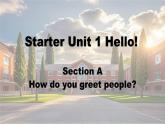 Starter Unit 1 Hello！ Section A 1a~2d课件-2024-2025学年人教版（2024）七年级英语上册