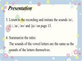 新版牛津译林 2024七年级上册精品课件 Unit 1 This is me! Pronunciation