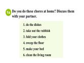 Unit 1 Could you please clean your room_ Section A 1a~2d 课件鲁教版（五四制）八年级上册
