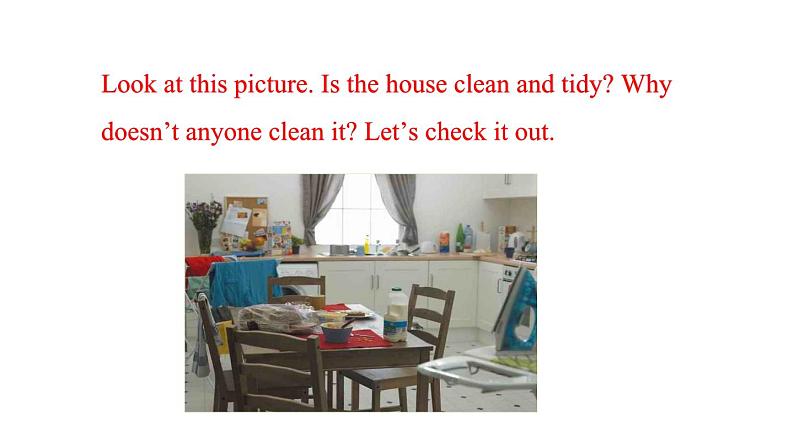 Unit 1 Could you please clean your room_  Section A 3a-4c 课件鲁教版（五四制）八年级上册07