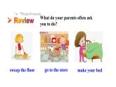 Unit 1 Could you please clean your room_  Section B 2a --2e 课件鲁教版（五四制）八年级上册