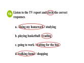 Unit 3 What were you doing when the rainstorm came_ Section A 1a~2d 课件鲁教版（五四制）八年级上册