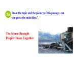 Unit 3 What were you doing when the rainstorm came_ Section A 3a~4c课件鲁教版（五四制）八年级上册