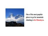 Unit 5 What's the highest mountain in the world_ Section A 3a~4c课件鲁教版（五四制）八年级上册