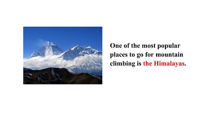 Unit 5 What's the highest mountain in the world_ Section A 3a~4c课件鲁教版（五四制）八年级上册04