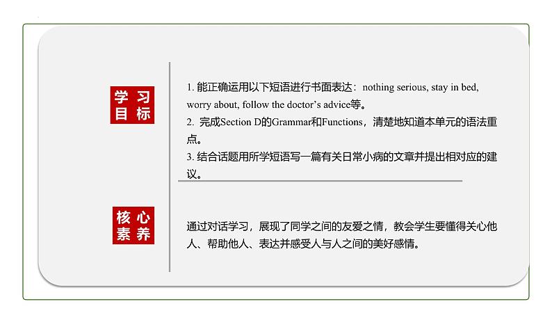 初中英语科普版八年级上册Unit2 Topic 1 You should brush your teeth twice a day. Section D课件仁爱版英语八年级上册03