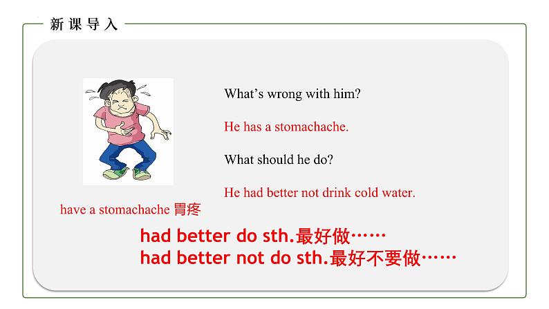 初中英语科普版八年级上册Unit2 Topic 1 You should brush your teeth twice a day. Section D课件仁爱版英语八年级上册05