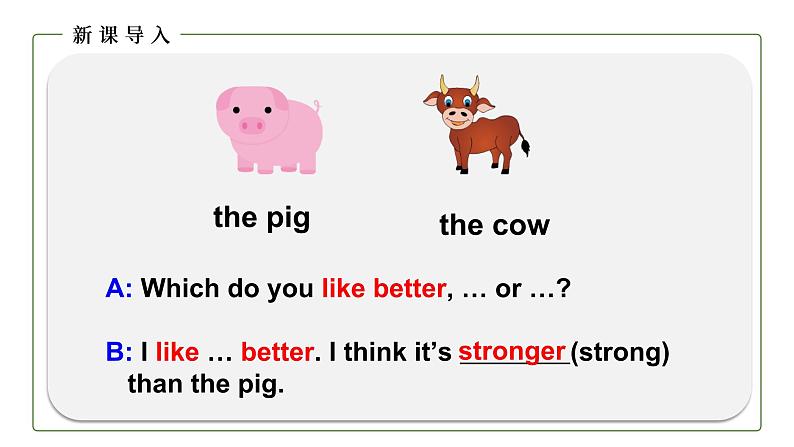 初中英语科普版八年级上册Unit 4 Topic 1 What's the strongest animal on the farm Section B 课件+素材06