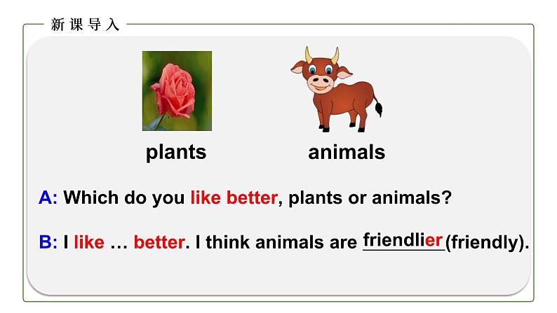 初中英语科普版八年级上册Unit 4 Topic 1 What's the strongest animal on the farm Section B 课件+素材07