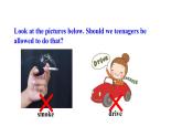 魯教版九年級(jí)全冊(cè)Unit 2 Teenagers should be allowed to choose their own clothes.  Section課件