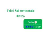 鲁教版（五四制）九年级全册Unit 6 Sad movies make me cry. Section A 1a~2d课件