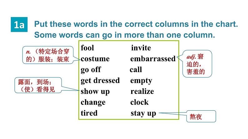 鲁教版（五四制）九年级全册Unit 7 Life is full of the unexpected. Section B 1a~2e课件第4页