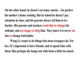 魯教版（五四制）九年級(jí)全冊(cè)Unit 9 It's important to have good habits. Section A 3a~4c課件