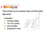 魯教版（五四制）九年級(jí)全冊(cè)Unit 10 I remember meeting all of you in Grade 6. Section A 3a~4b課件