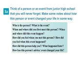 鲁教版九年级全册Unit 10 I remember meeting all of you in Grade 6. Section B 3a~Self Chec课件