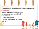 Unit1 Topic2 The population in developing countries is growing faster Section B課件仁愛科普版英語九年級上冊