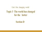 Unit 1 Topic 3 Section D課件（仁愛版九年級(jí)上冊(cè)）