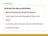 Unit 3 Topic 2 Section A课件+内嵌音视频（仁爱科普版九年级上册）