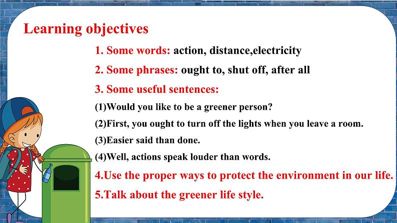 Unit2 Topic 3 What can we do at home to protect the environment  Section B 课件第2页